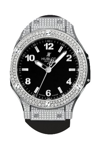 Hublot Big Bang 38mm Quartz Steel Pavé...