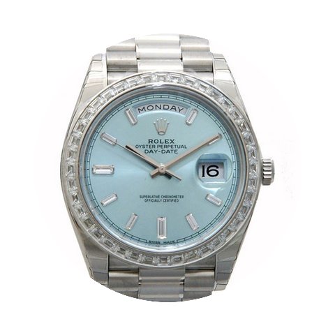 Rolex Day-Date 40 228396TBR Ice Blue Dia...