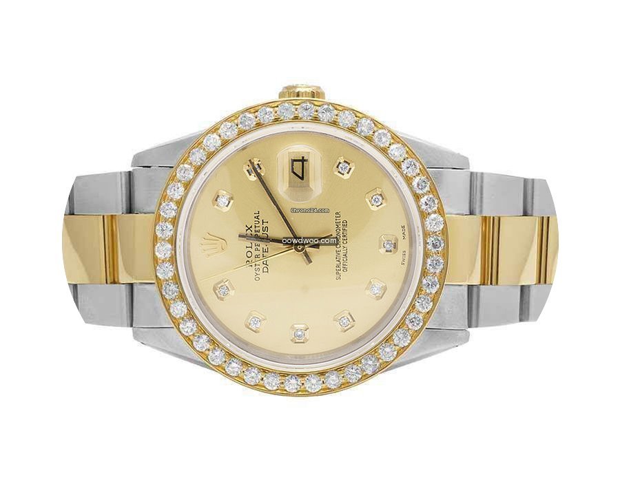 Rolex Mens Rolex 18K/ Steel Datejust Two...