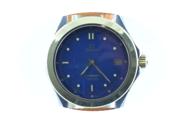 Omega Seamaster Herren Uhr 36mm Stahl/go...