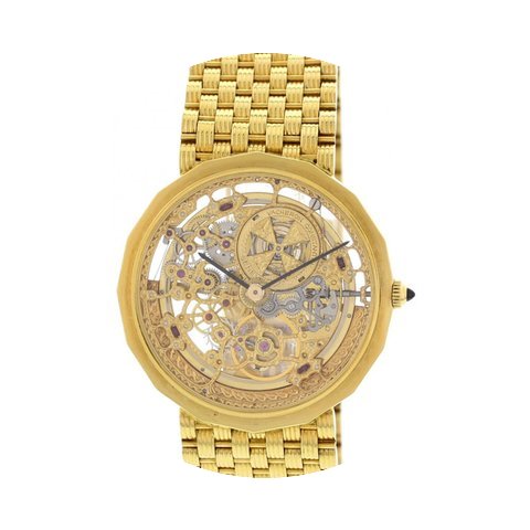 Vacheron Constantin 18K Yellow Gold Skel...
