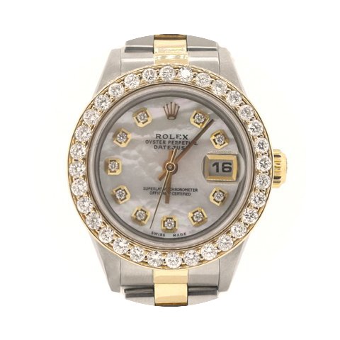 Rolex Datejust Ladies Gold/Steel Watch w...