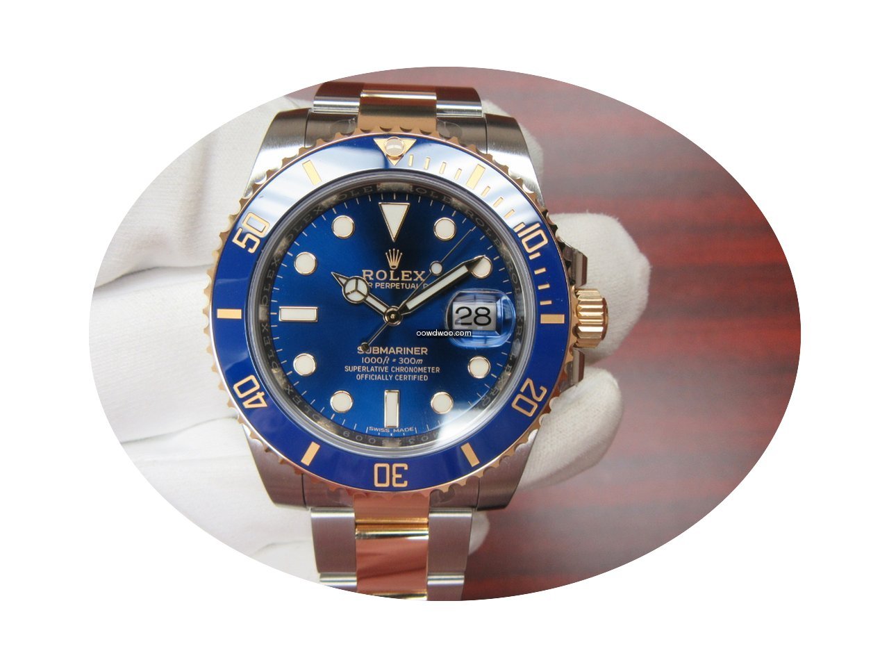 Rolex Two-Tone Submariner 116613 LB...