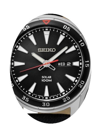 Seiko Solar SNE393P2 Sportliche Herrenuh...