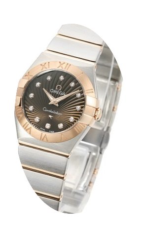 Omega Constellation Brushed Quarz Mini...