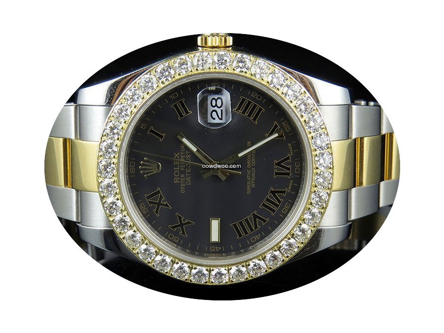 Rolex Mens 41 MM 116333 Rolex DateJust I...