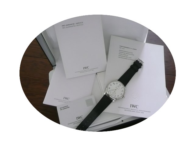 IWC JONES PLATINO EDIZIONE LIMITED DI 50...