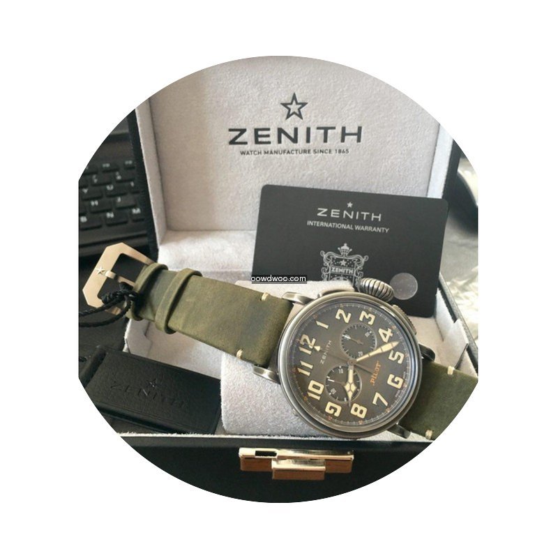 Zenith Heritage Pilot Ton-Up...