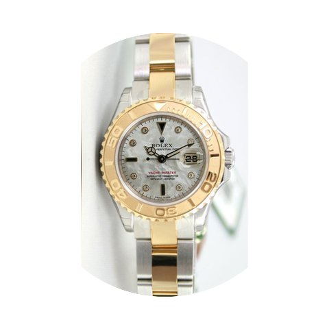 Rolex Yachtmaster 169623 Ladies Steel &a...