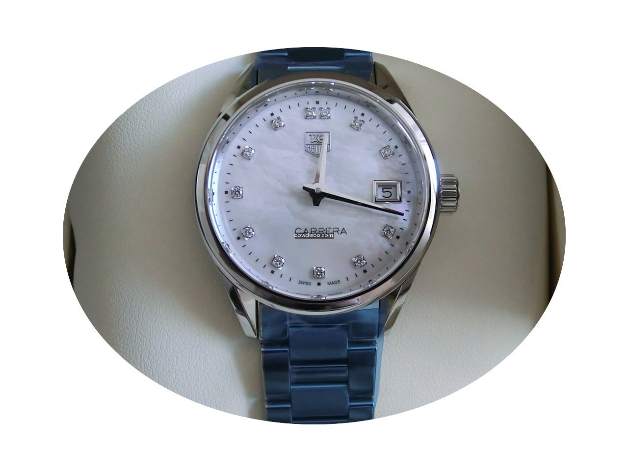 TAG Heuer Carrera Lady Quartz Diamonds M...