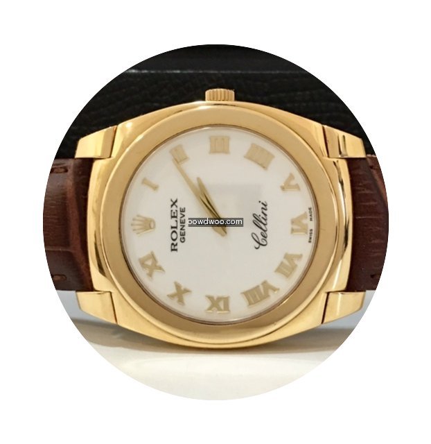 Rolex Cellini Cestello 36mm 2009 Ouro Am...