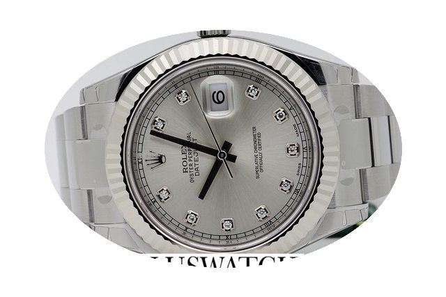 Rolex Datejust II 116334 41mm Diamonds D...