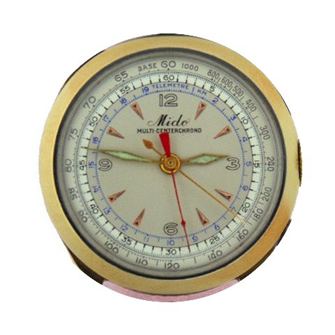 Mido multi centerchrono vintage...