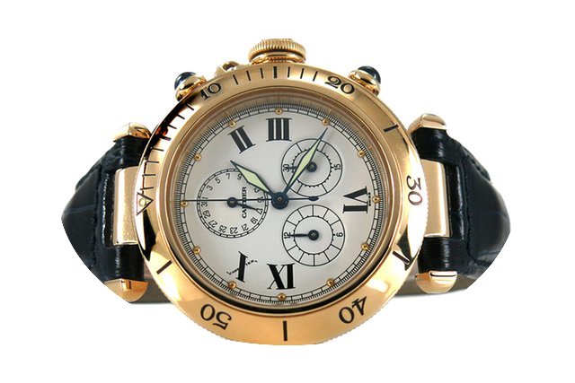 Cartier Pasha Chornograph 35 mm 750 Gelb...