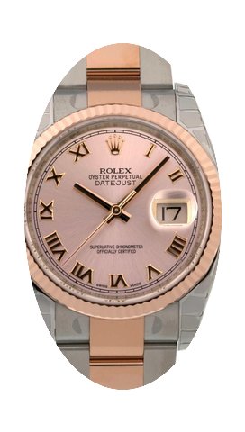 Rolex Datejust Pink roman 0yster 116231...