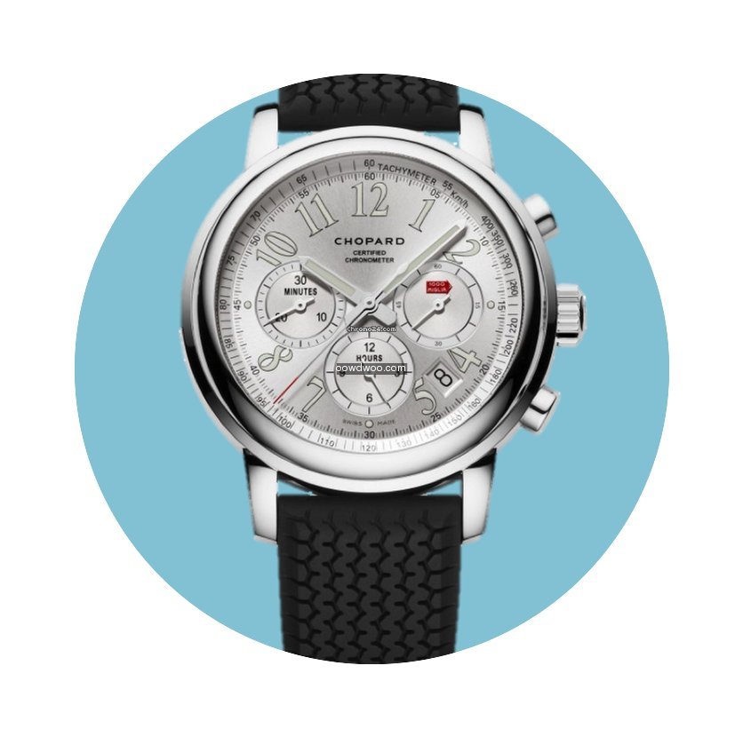 Chopard Mille Miglia Chrono Stahl Kautsc...