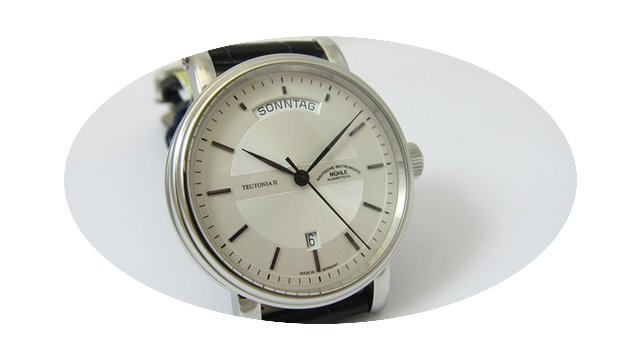 Mühle Glashütte Teutonia II Day Date S...