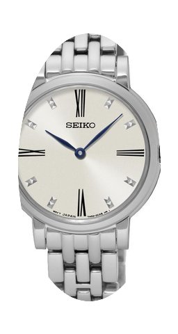 Seiko 7N SFQ817P1 Damenarmbanduhr Klassi...