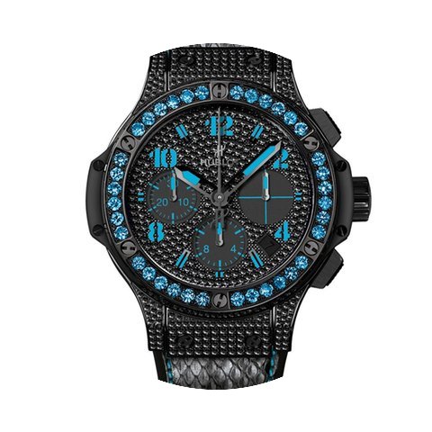 Hublot Big Bang 41 mm Black Fluo Steel D...