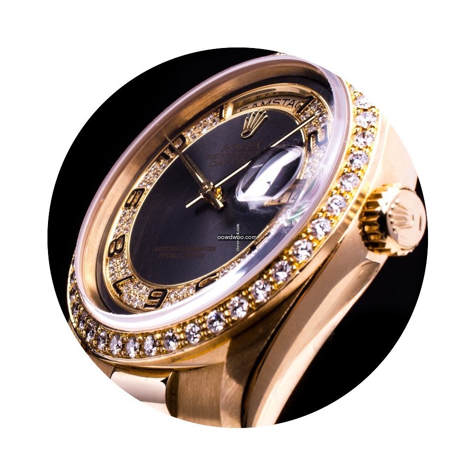 Rolex Day Date 18kt. Gold Brilliantbesat...