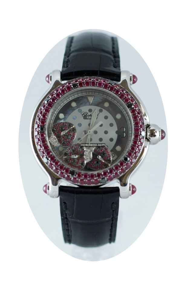 Chopard A Lady's Ruby Happy Sport Happy ...