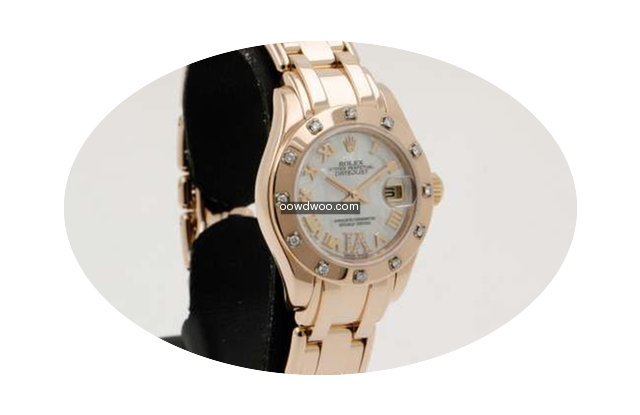 Rolex Pearlmaster pink gold MOP dial , D...