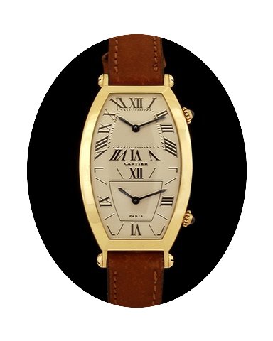 Cartier Privee Tonneau XL Two Time Zone...
