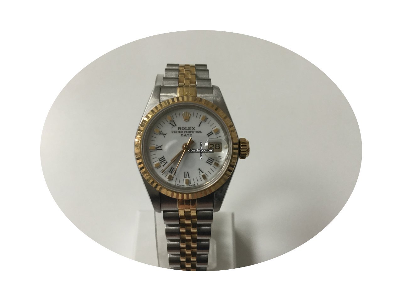 Rolex Ladies DateJust steel gold jubelee...
