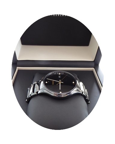 Rado Men's R27238712 True Black Dial Bla...
