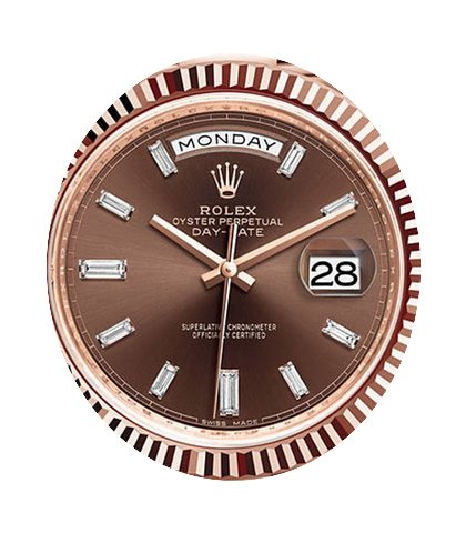 Rolex Day Date / Choco & Diamonds...