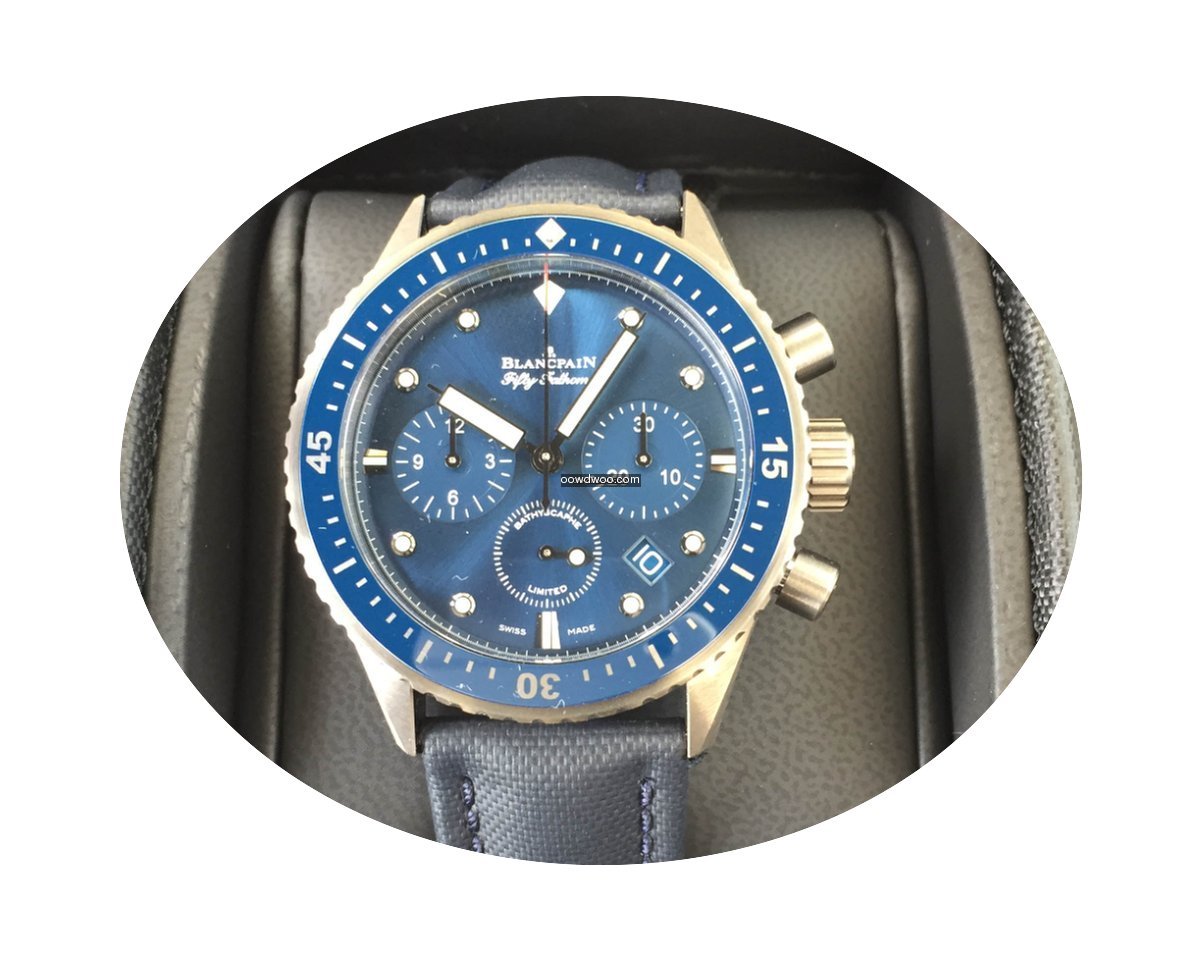 Blancpain Fifty Fathoms Bathyscaphe 5200...
