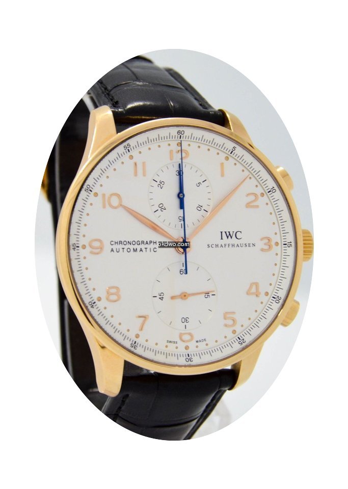 IWC Portuguese Chronograph ad: $12,995 I...