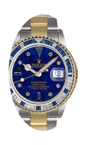 Rolex Submariner Two Tone Mens watch Wit...