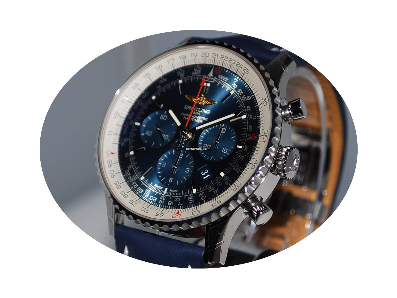 Breitling NAVITIMER 01 46MM. AURORA BLUE...