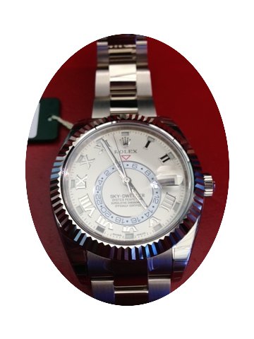 Rolex Sky-Dweller aus 18 kt Weißgold Re...