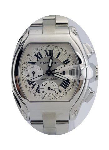 Cartier Roadster Chrono XL/Stainless Ste...