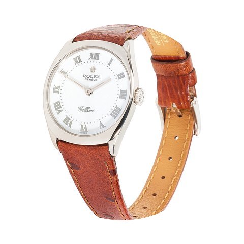 Rolex 1990s Cellini 18K White Gold Manua...