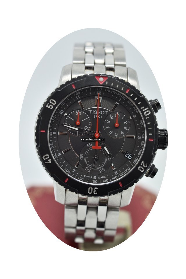 Tissot Prs 200 Chronograph T067417a Blac...