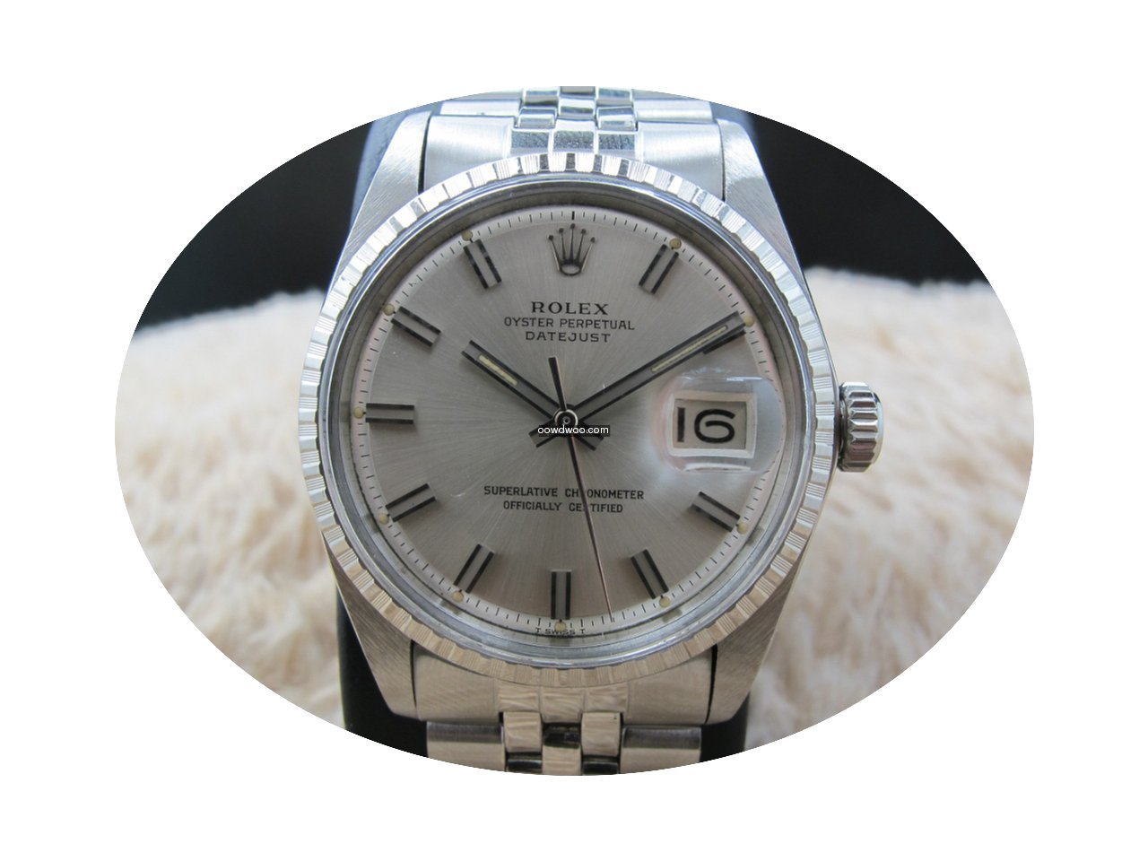 Rolex DATEJUST 1603 SS with Original Wid...