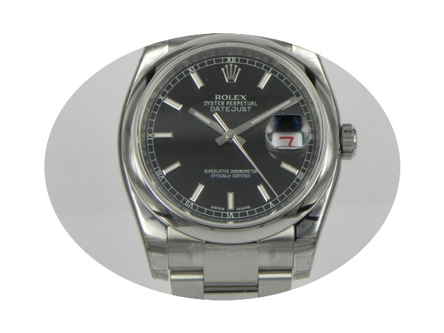 Rolex DATEJUST QUADRANTE NERO INDICI...