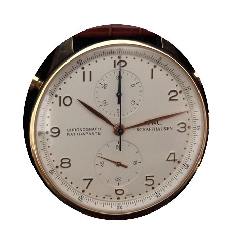 IWC Portoghese Ratrappante Chronograph G...