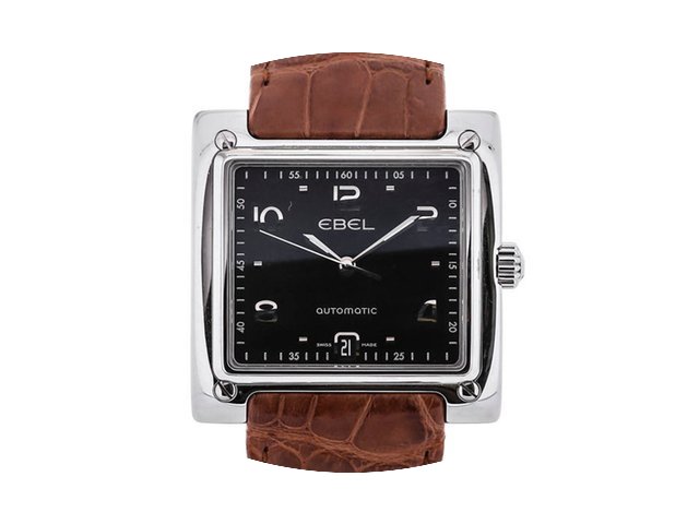 Ebel 1911 La Carrée Black Dial...
