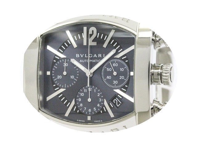 Bulgari Polished Assioma Chronograph Ste...