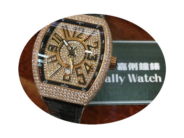 Franck Muller FM V45 SC DT D CD ROSE GOL...