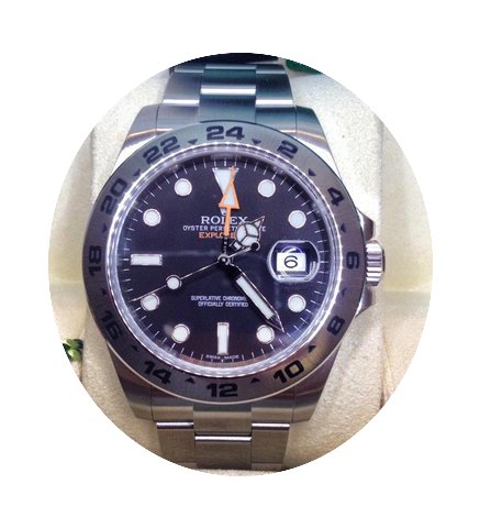 Rolex Explorer II Dial Black 42mm NEW...