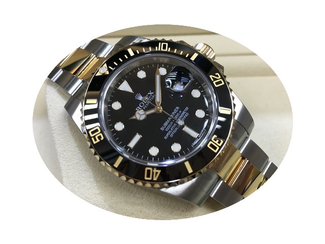 Rolex 116613LN Submariner Date Black Dia...