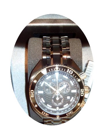Sector ocean master black dial...