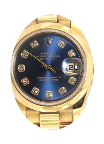 Rolex Datejust Lady 179168 In Yellow Gol...