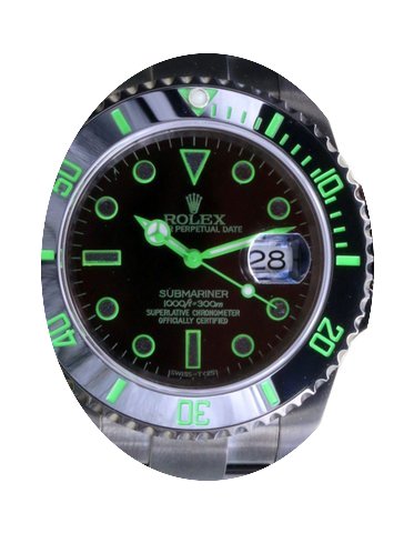 Rolex Submariner 116610 Men's 40mm Custo...