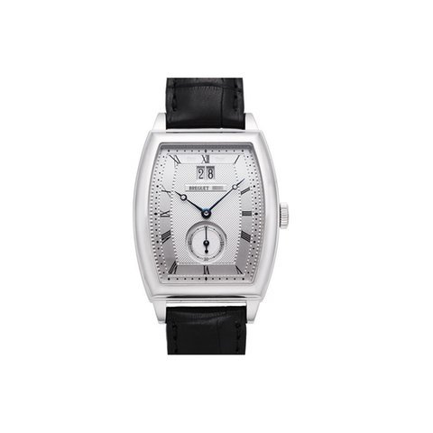 Breguet Heritage Big Date White Gold Lea...
